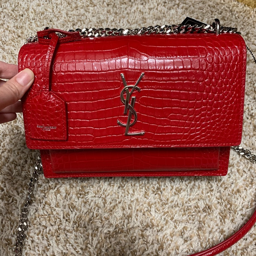 SOLD ❌ Saint Laurent Sunset Medium Eros